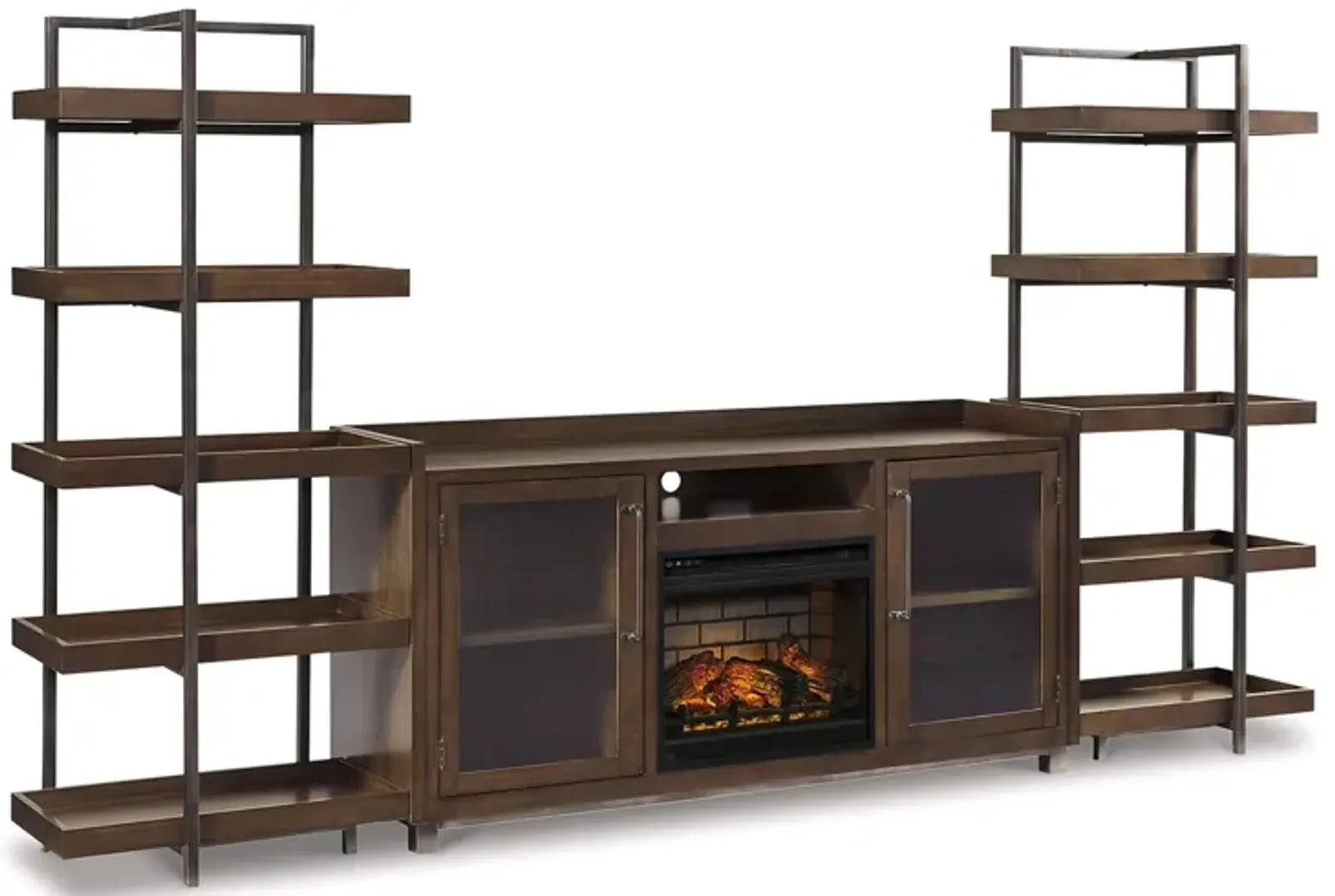 Paddon 3-pc. Entertainment Center & Fireplace