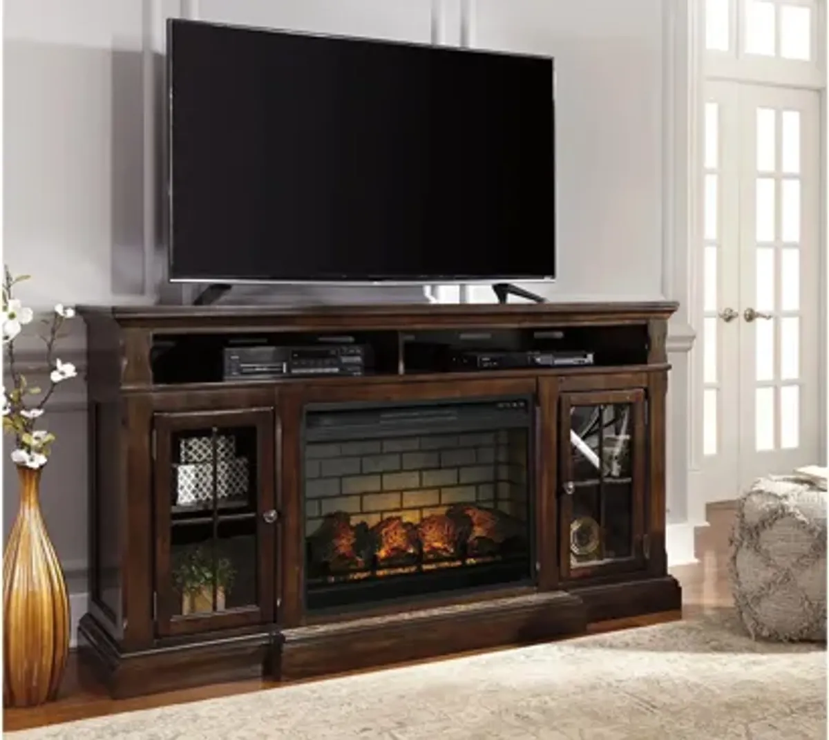 Roddinton TV Stand & Fireplace