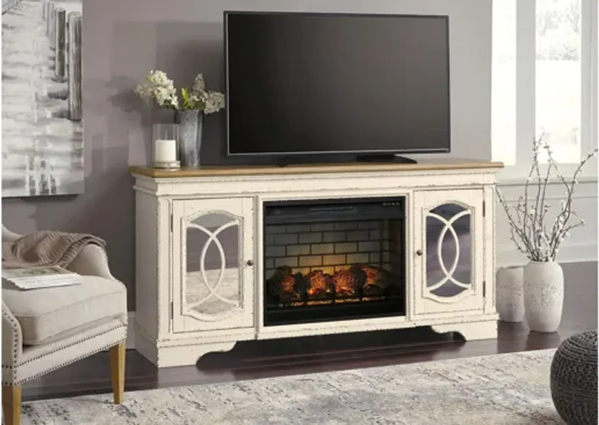 Libbie TV Stand & Fireplace