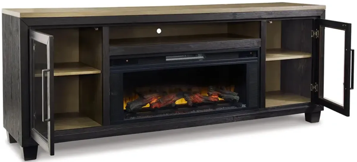 Foyland TV Stand & Fireplace