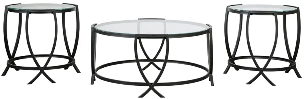 Tandy 3-pc. Occasional Tables in Black by Ashley Furniture