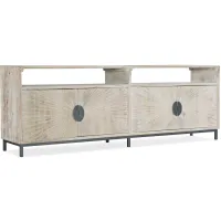 Door Entertainment Console in White by Hooker Furniture