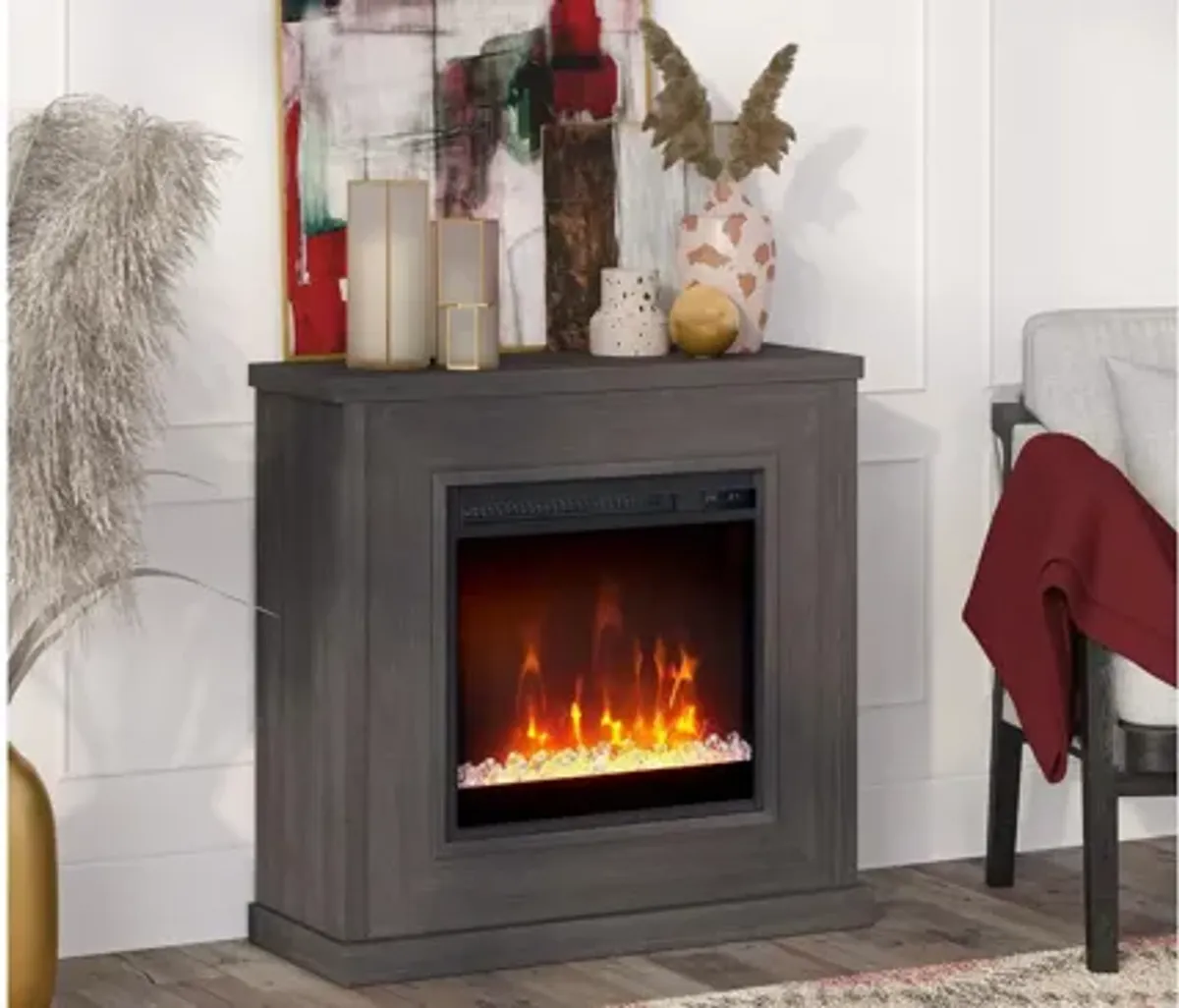 Santos Mantel Fireplace