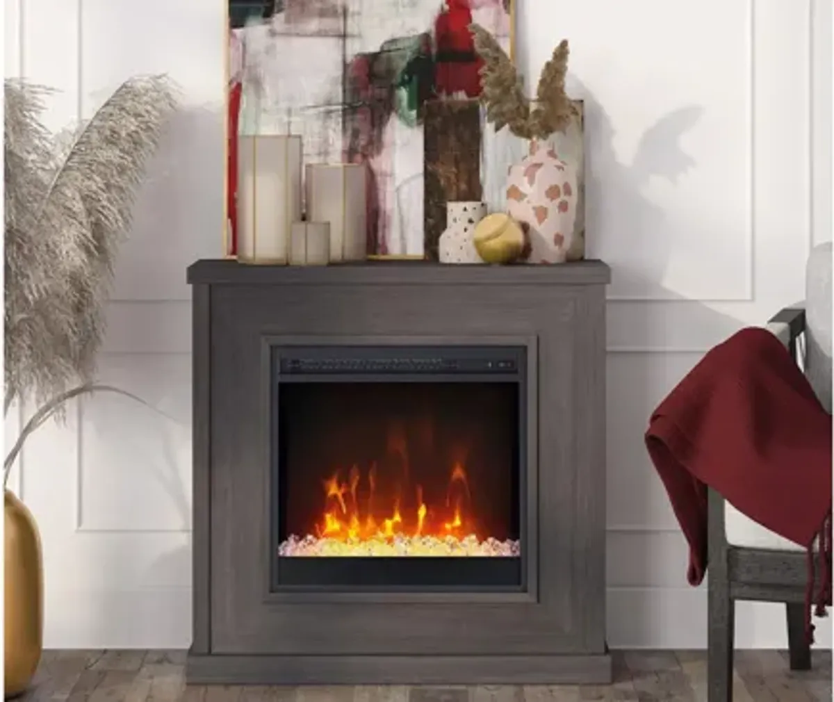 Santos Mantel Fireplace