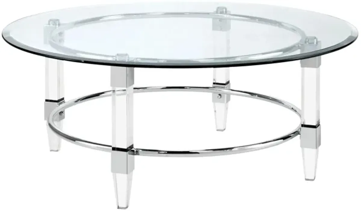 Greta 42" Round Cocktail Table
