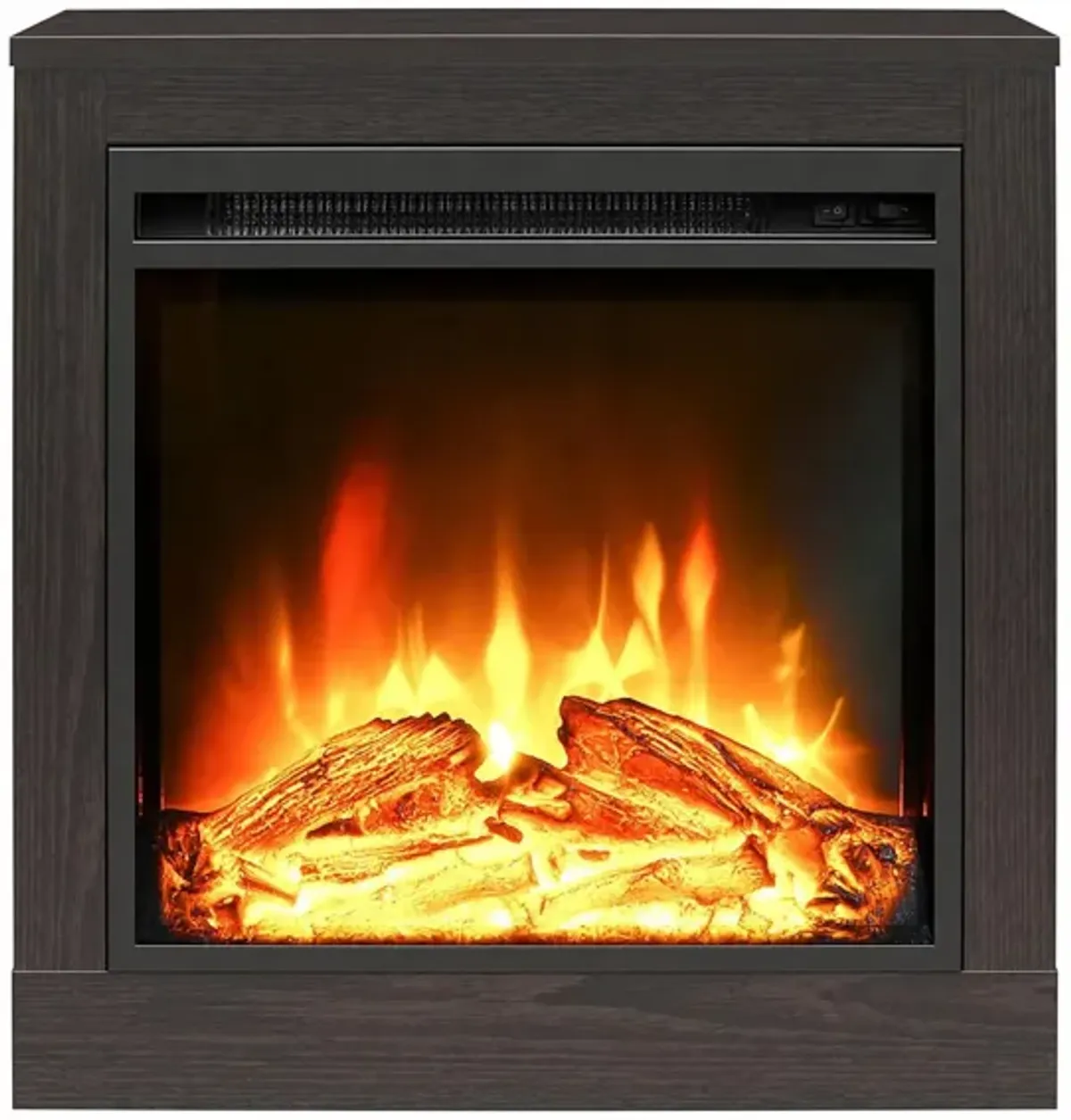 Fillmore Electric Fireplace in Espresso by DOREL HOME FURNISHINGS