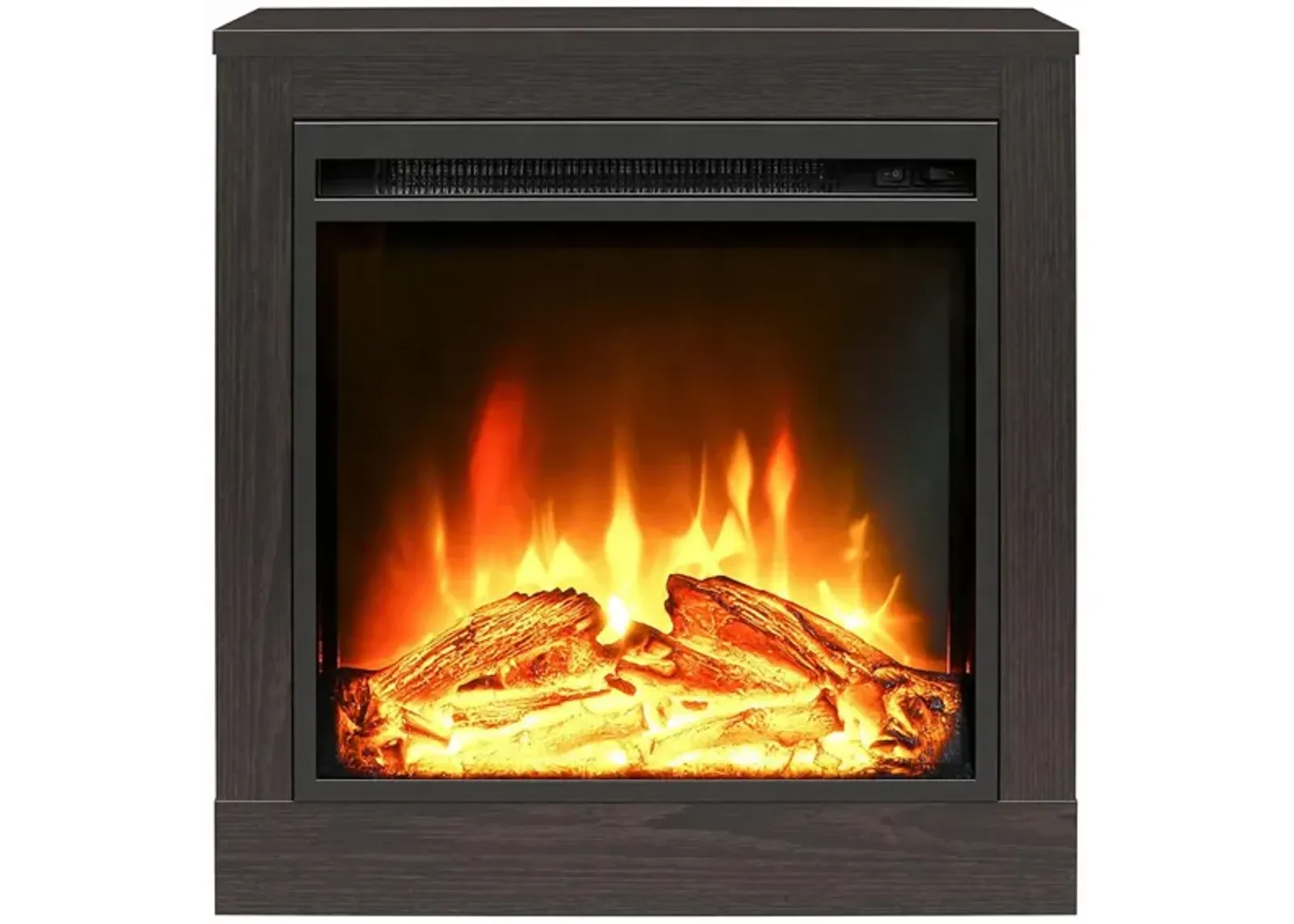 Fillmore Electric Fireplace in Espresso by DOREL HOME FURNISHINGS