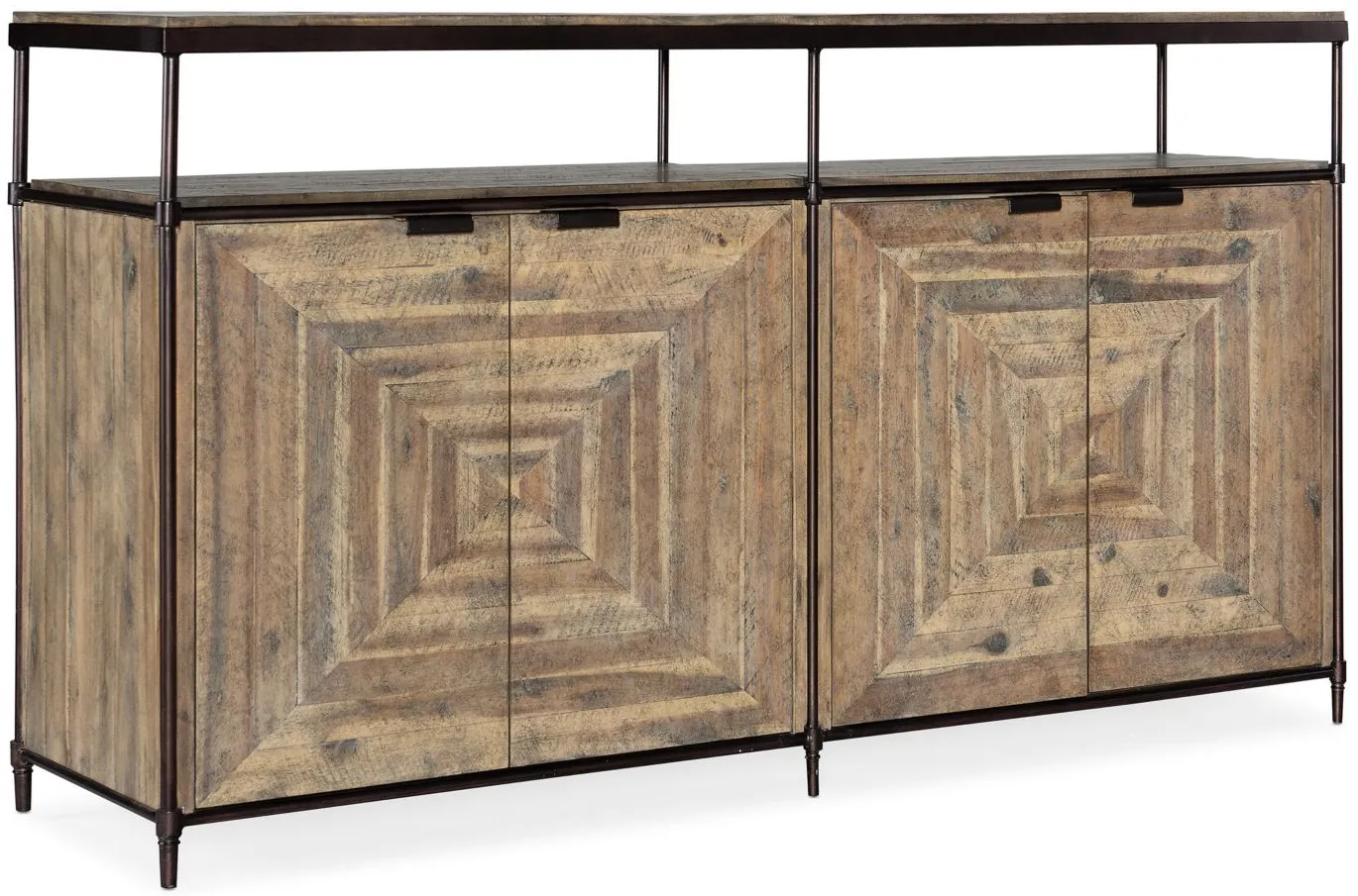 St. Armand Entertainment Console in Brown by Hooker Furniture