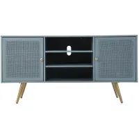 Moira Tv/Media Stand in Green by SEI Furniture