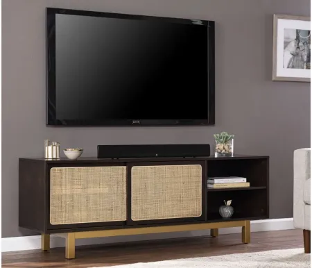 Loftus Tv/Media Stand in Brown by SEI Furniture