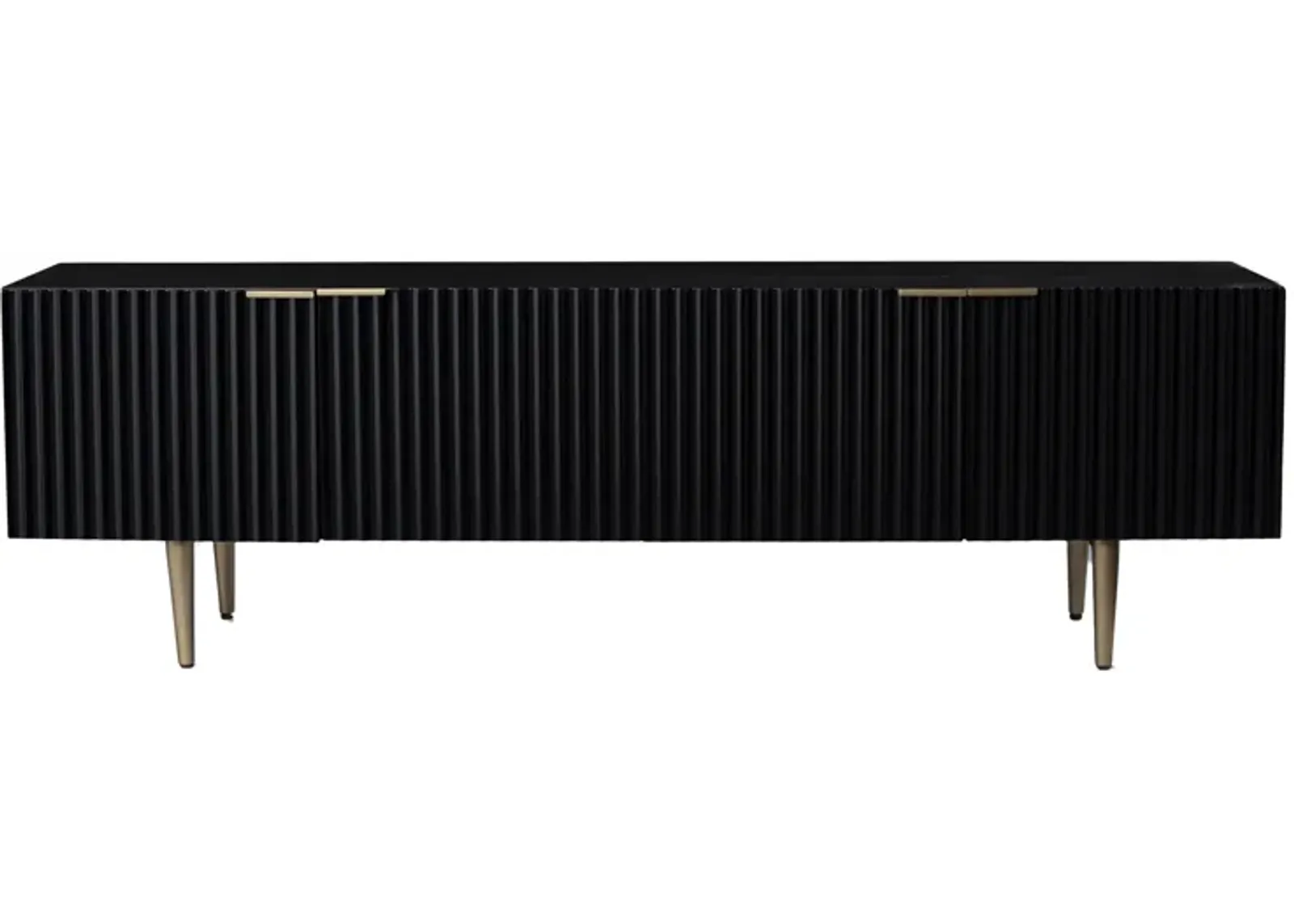 Bloomington Tv/Media Console in Black by SEI Furniture