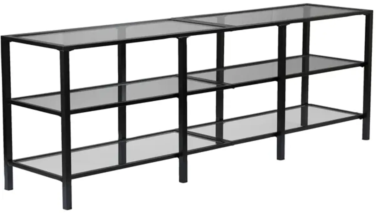 Piedmont Metal/Glass Tv Stand