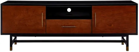 Halstead Blynn Tv/Media Stand in Black by SEI Furniture