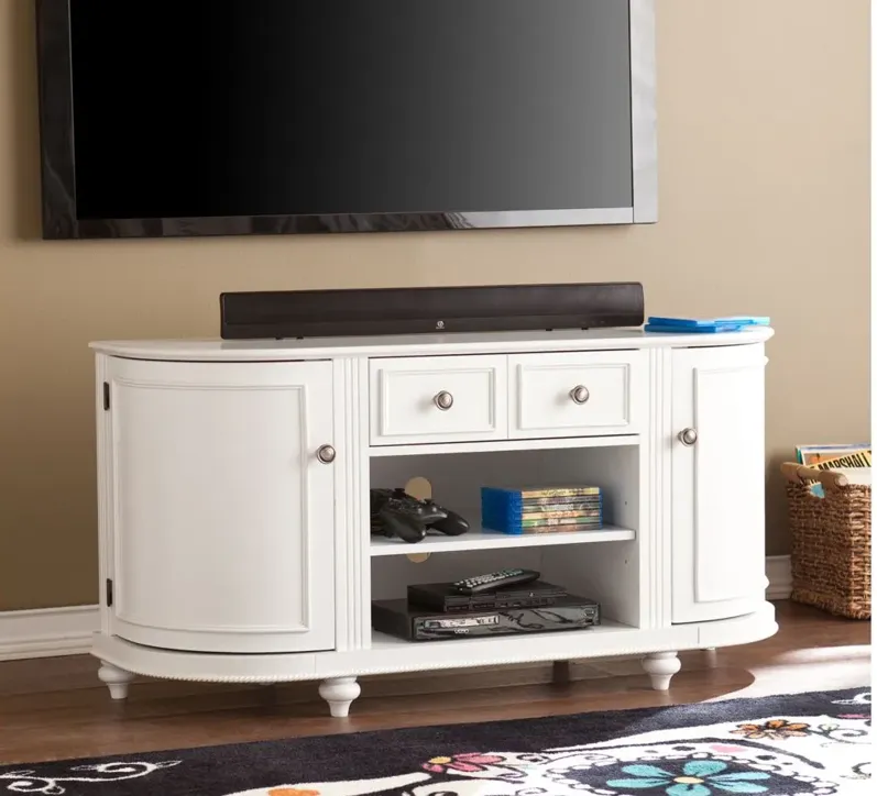 Rothbury Tv/Media Stand in White by SEI Furniture