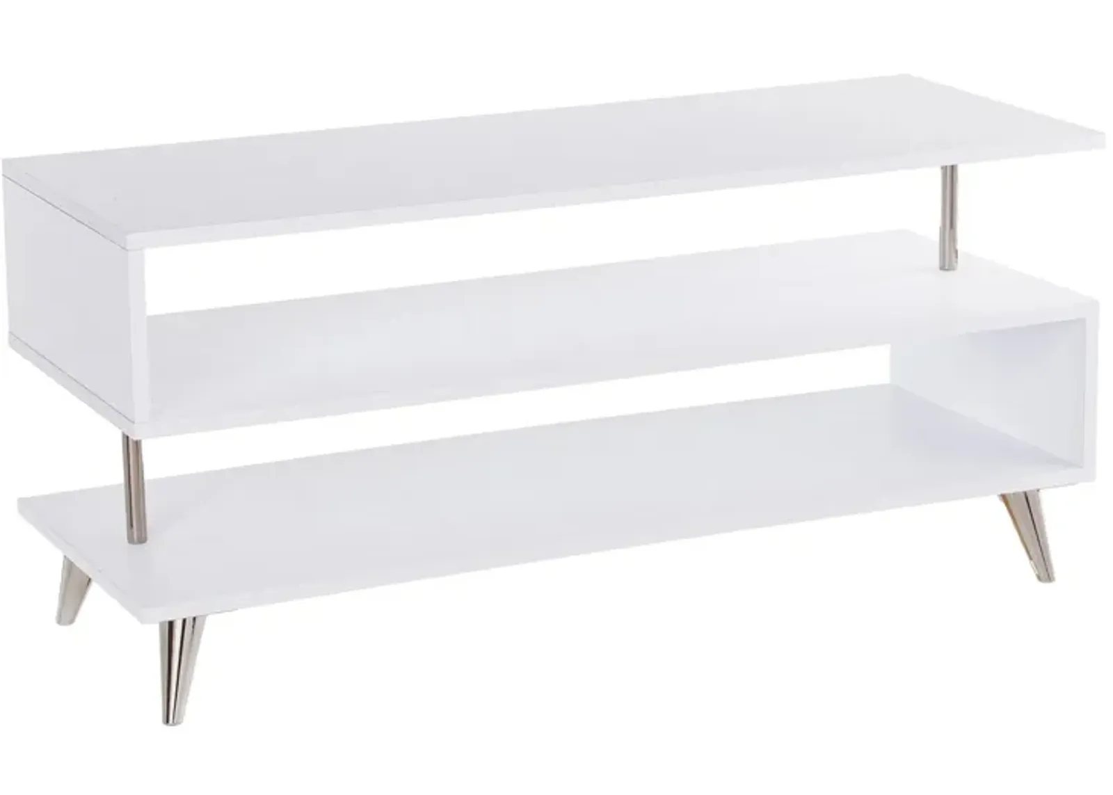 Ashford Tv Stand in White by SEI Furniture