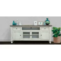 Stone 80" TV Stand in Stone by International Furniture Direct