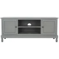 Ryder Media Stand in Distressed Gray by Safavieh