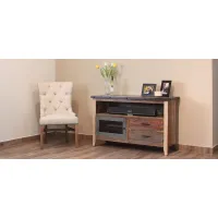 Antique 52" TV Stand in Brown by International Furniture Direct