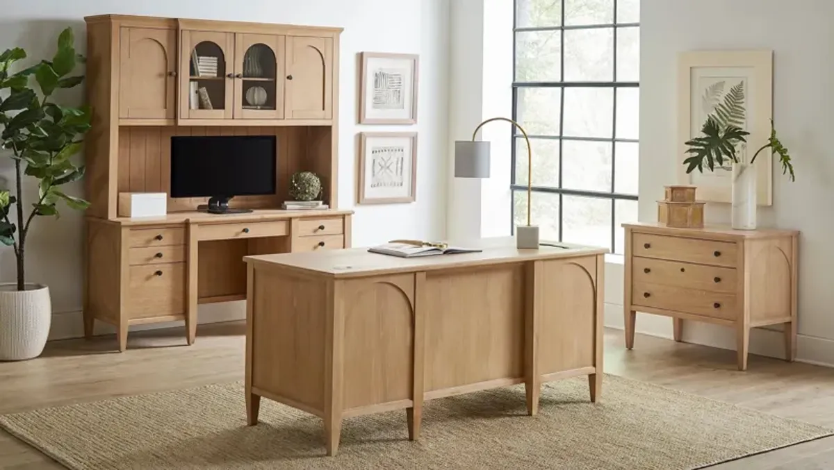 Memphis 2-pc. Credenza and Hutch