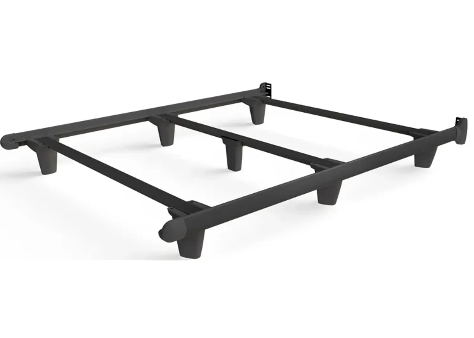 Embrace Bed Frame w/ Glides in Black by Knickerbocker