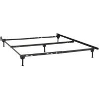 Adjustable Bed Frame w/ Glides - Twin/Full/Queen