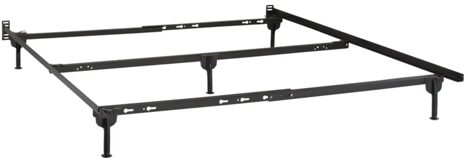 Adjustable Bed Frame w/ Glides - Twin/Full/Queen