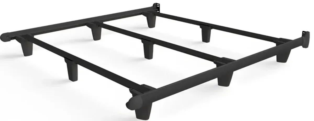 emBrace Bed Frame w/ Glides in Black by Knickerbocker