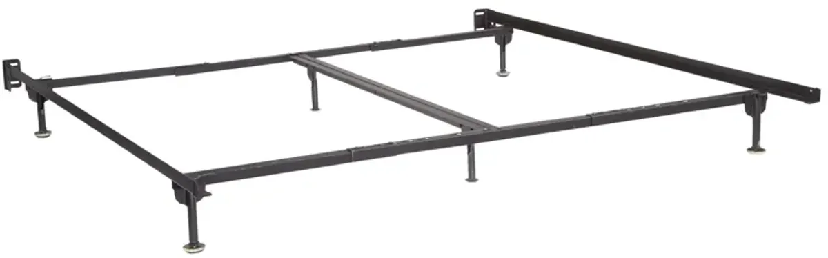 Adjustable Bed Frame w/ Glides - Queen/King