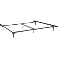 Adjustable Bed Frame w/ Glides - Queen/King