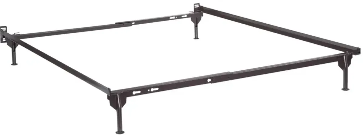 Metal Bed Frame w/ Glides - Twin/Full by Glideaway.