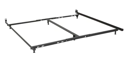 Lo-Pro King Bed Frame w/ Glides by Glideaway.