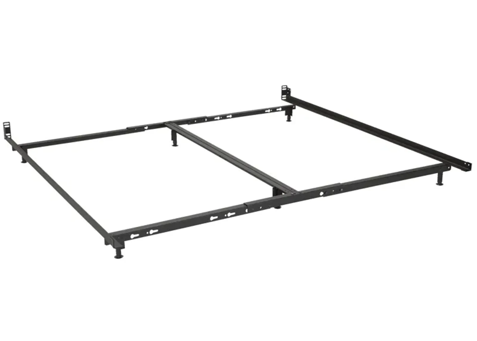 Lo-Pro King Bed Frame w/ Glides by Glideaway.