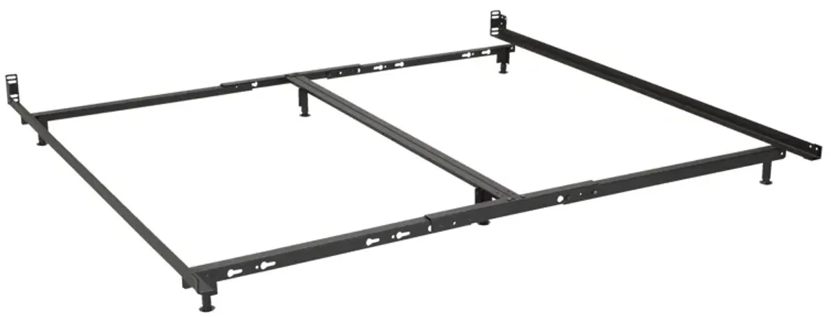 Lo-Pro King Bed Frame w/ Glides by Glideaway.