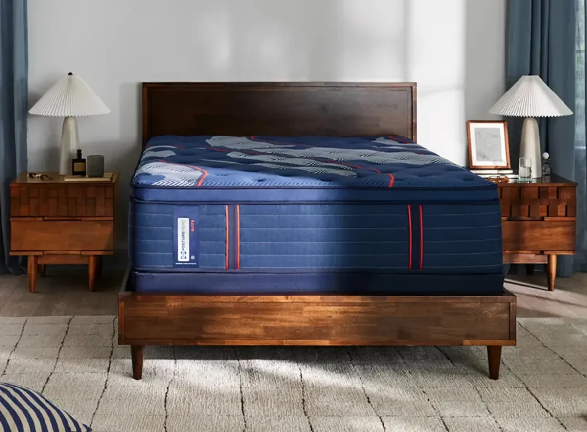 Sealy Posturepedic Elite Brenham Medium Euro PillowTop Split Mattress