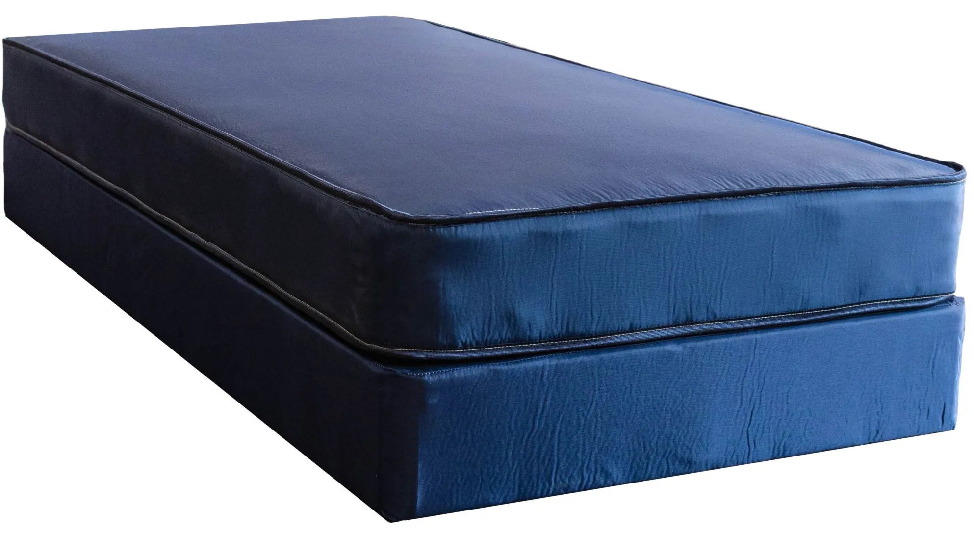 Magic Sleeper Firm Vinyl Mattress w/Tape Edge in Blue by Magic Sleeper