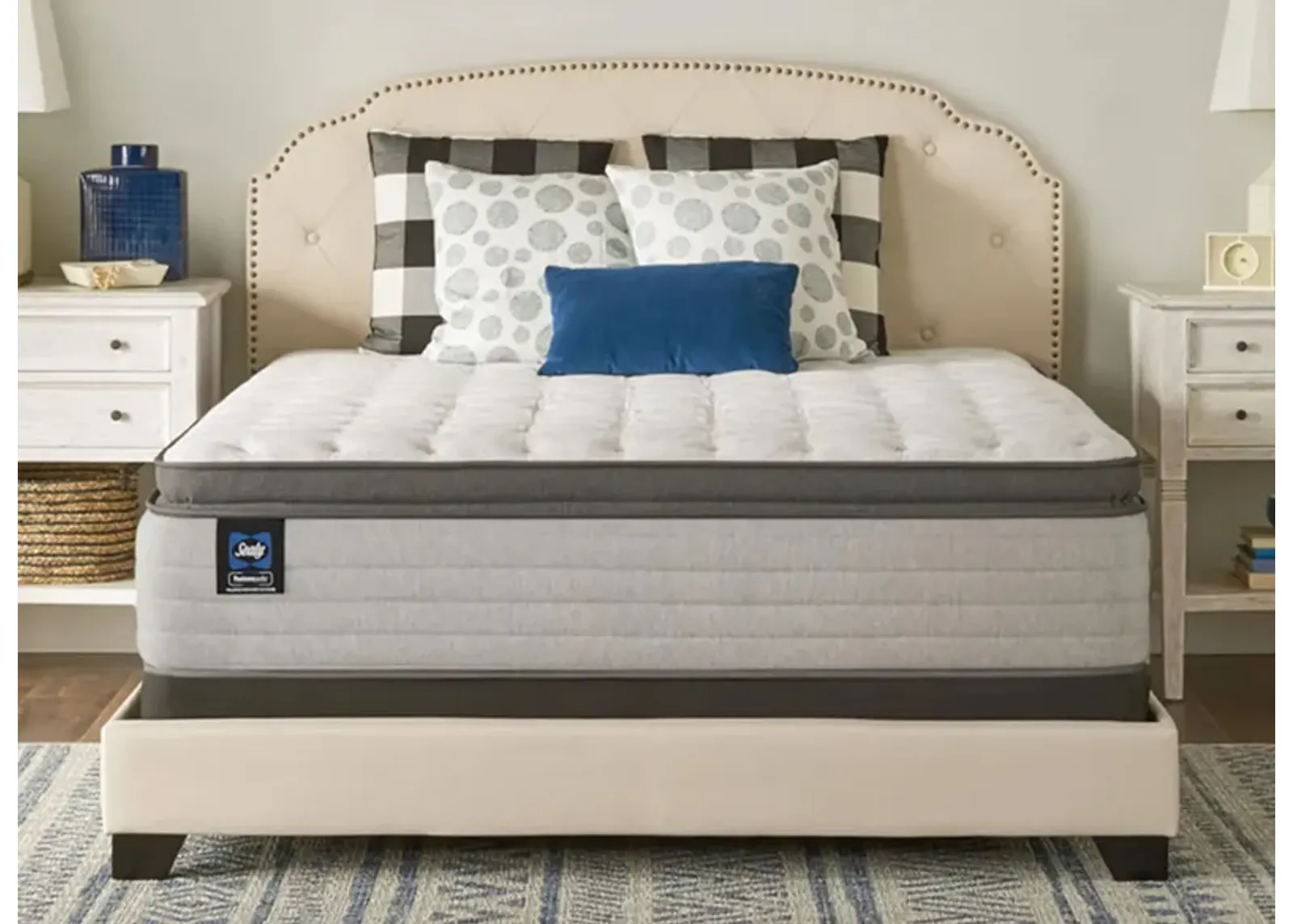 Sealy Posturepedic Spring Bloom Soft Euro Pillowtop Mattress