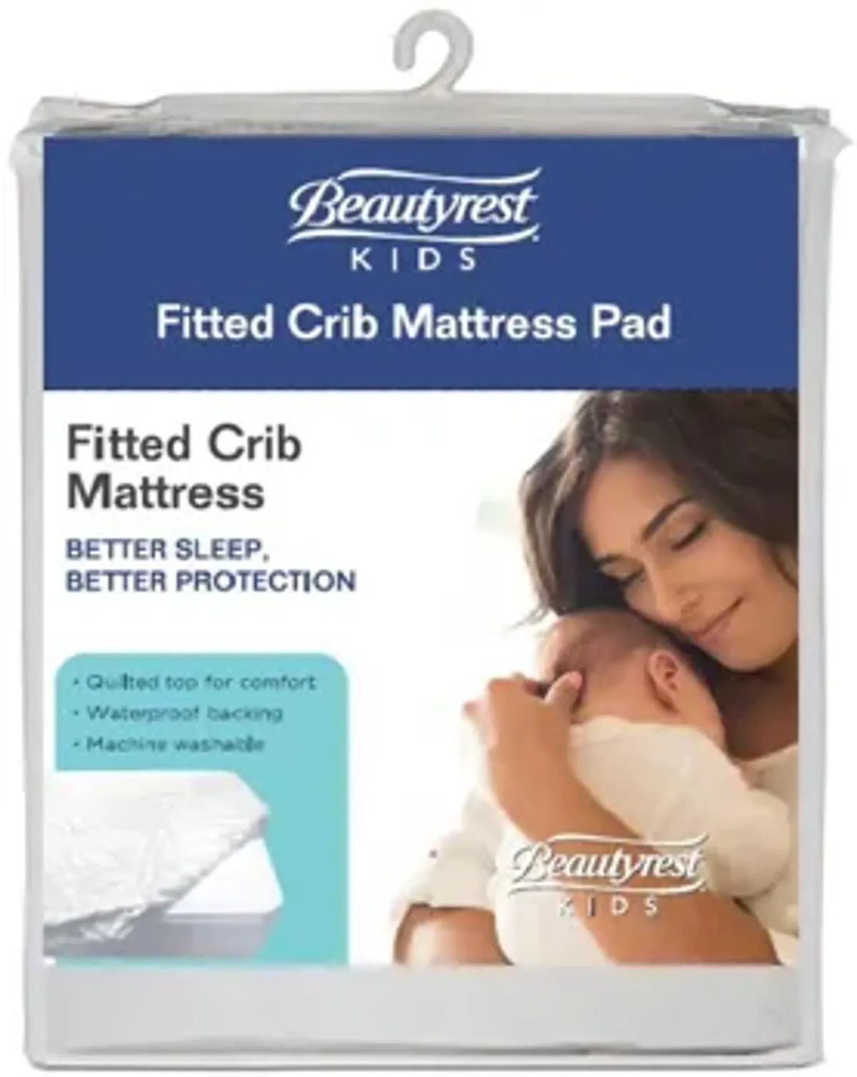 Beautyrest KIDS Fitted Crib Mattress Pad by Delta Children