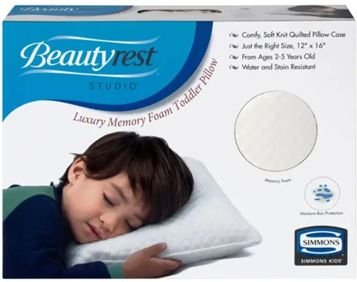 Beautyrest KIDS Toddler Memory Foam Pillow by Delta Children