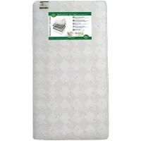 Serta Tranquility Eco Firm 2-Stage Premium Innerspring Crib and Toddler Mattress by Delta Children by Delta Enterprises