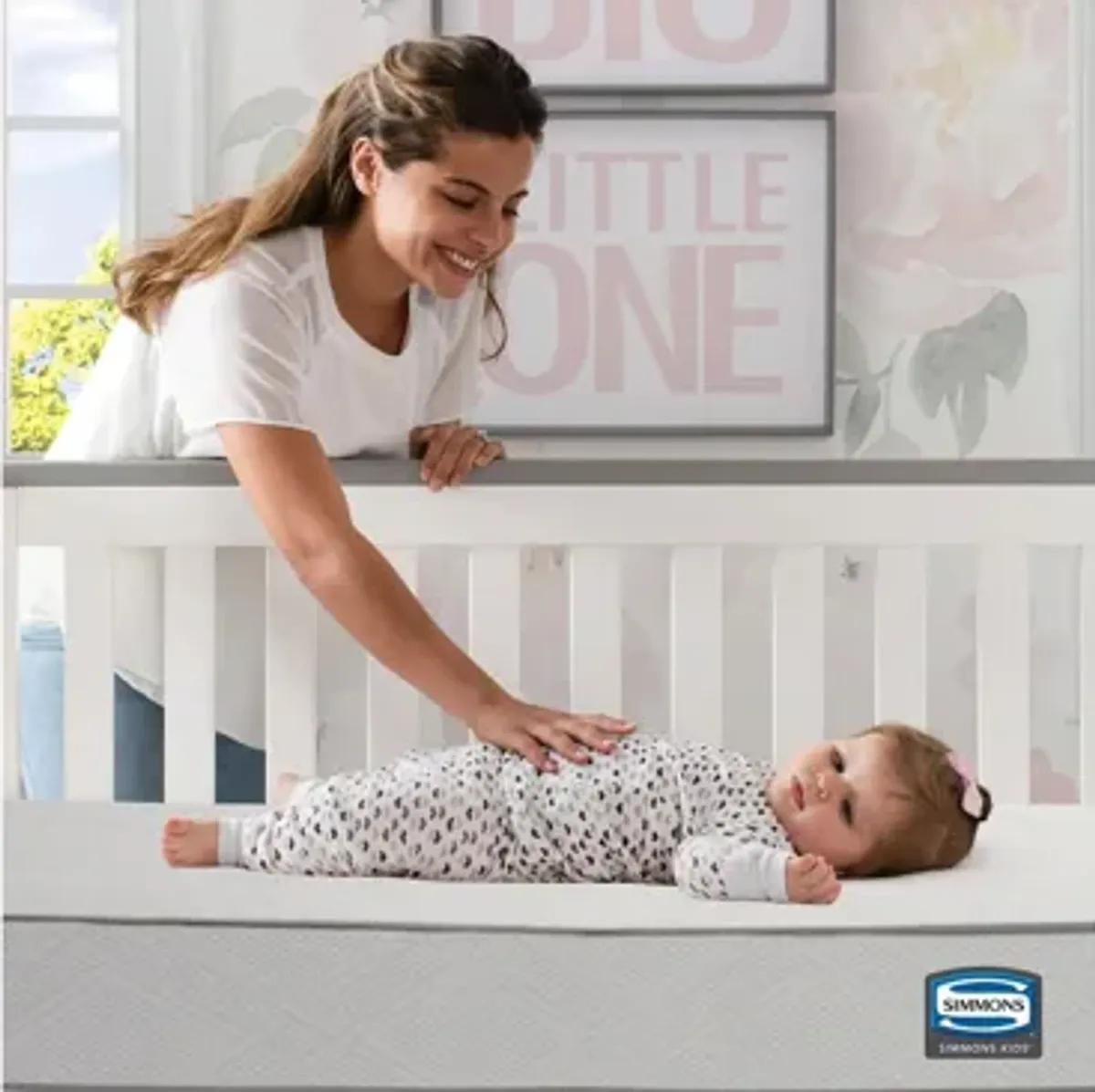 Beautyrest Black Diamond 2 Stage Crib and Toddler Mattress