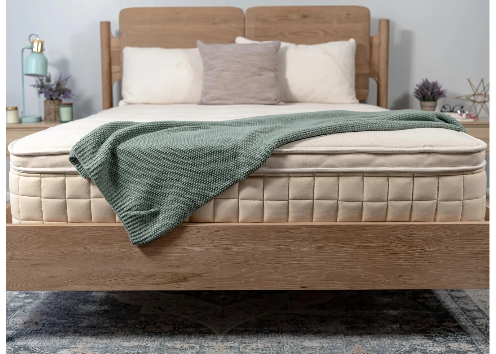 Concerto Plush Pillowtop Mattress in Natural by Naturepedic