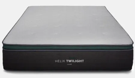 Helix Twilight Luxe Mattress in Gray by Helix Sleep