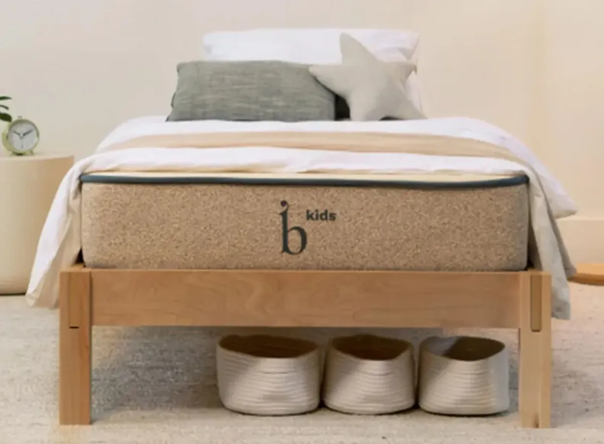 Birch Kids Natural Mattress in Natural by Helix Sleep