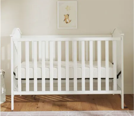 Moonlight Standard Firm Baby Crib & Toddler Bed Mattress in White by DOREL HOME FURNISHINGS