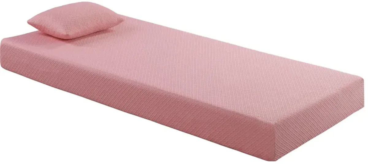 Nocturne 7" Pink Mattress With Pillow