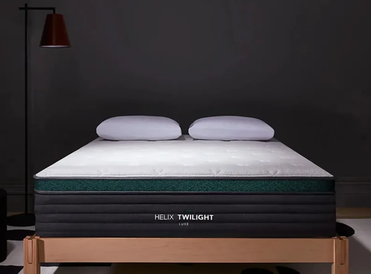 Helix Twilight Luxe Mattress in Gray by Helix Sleep