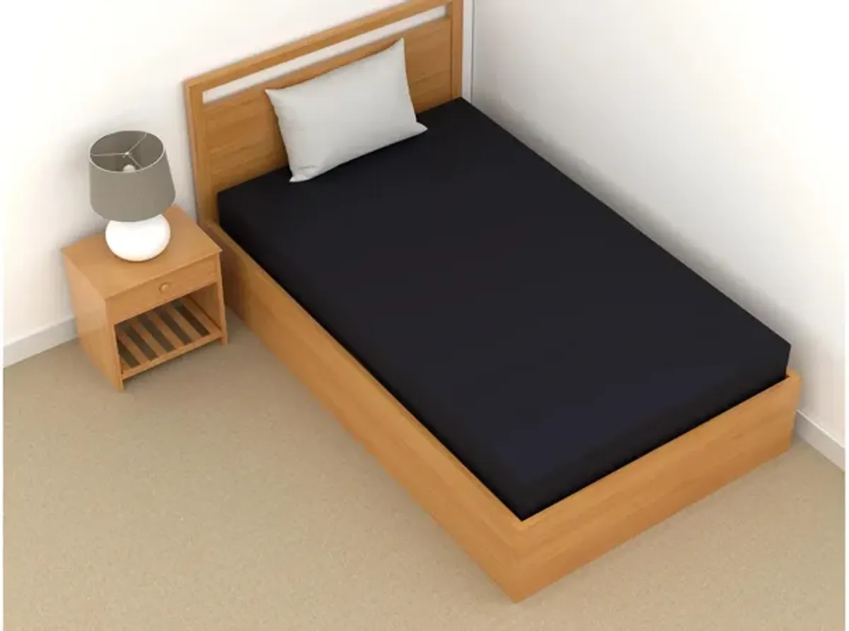 Baylor Double Sided Inverted Seam Blue Nylon Mattress