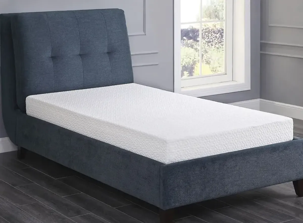 Nocturne 6" Gel Mattress in White by Bellanest