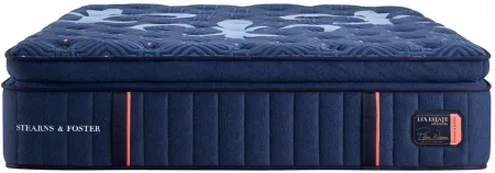 Stearns & Foster Lux Estate Medium Euro Pillow Top Mattress Bedding