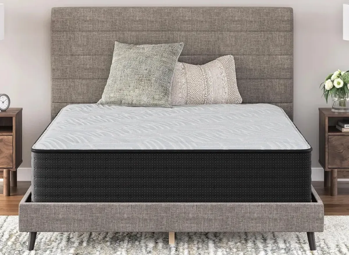 Palisades Plush Mattress in Gray/Blue by Ashley Furniture